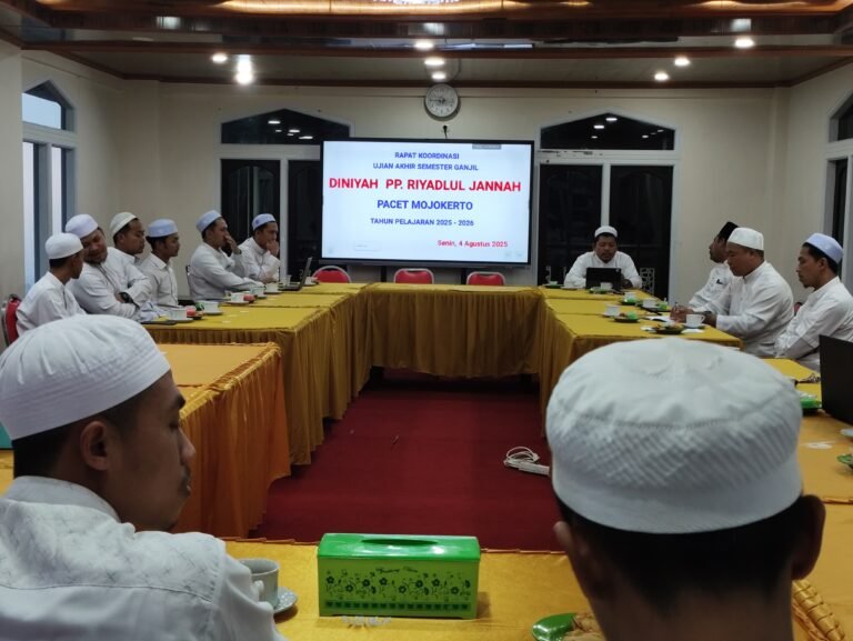 rapat evaluasi rijan